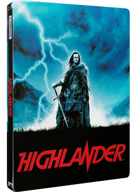 Highlander 4K Steelbook (1986) de Russell Mulcahy - front cover