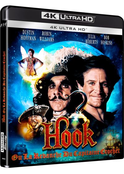 Hook ou la revanche du Capitaine Crochet 4K (1991) de Steven Spielberg - front cover