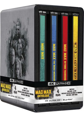 Mad Max - Anthologie - 4K (1979-2015) de George Miller, George Ogilvie - front cover