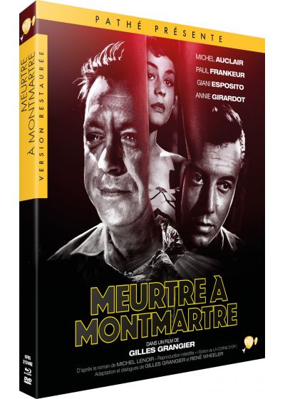 Meurtre à Montmartre (1956) de Gilles Grangier - front cover