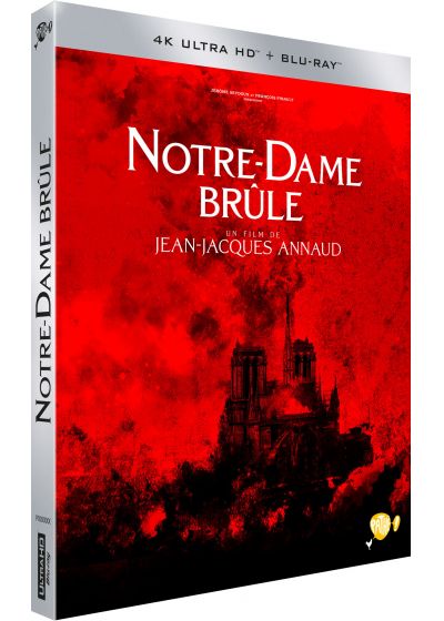 Notre-Dame brûle 4K (2022) de Jean-Jacques Annaud - front cover