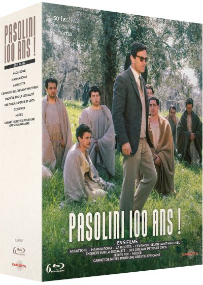 Coffret Pasolini 100 ans ! En 9 films (1961-1970) de Pier Paolo Pasolini - fornt cover