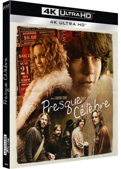 Presque célèbre 4K (2000) de Cameron Crowe - front cover