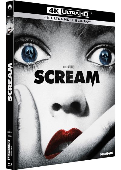 Scream 4K (1996) de Wes Craven - front cover