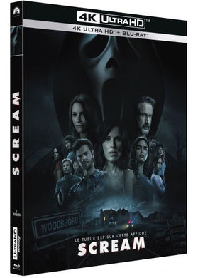 Scream 4K (2022) de Matt Bettinelli-Olpin, Tyler Gillett - front cover