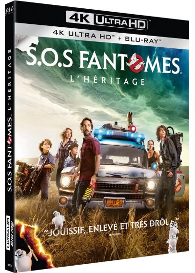 SOS Fantômes : l'héritage 4K (2021) de Jason Reitman - front cover