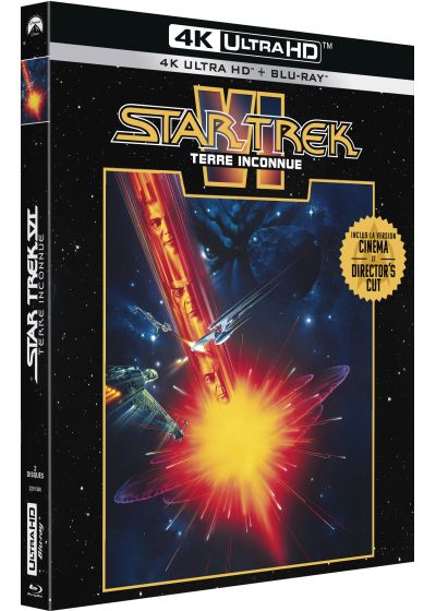 Star Trek VI : Terre inconnue 4K (1991) de Nicholas Meyer - front cover