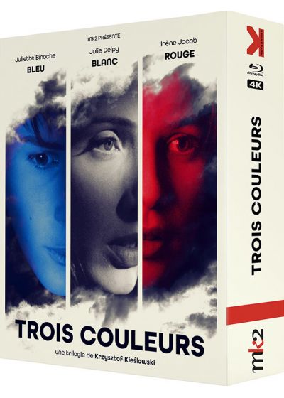 Trois couleurs : Bleu, Blanc, Rouge (1964) de Krzysztof Kieslowski - front cover