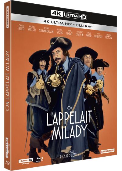 On l'appelait Milady 4K (1974) de Richard Lester - front cover