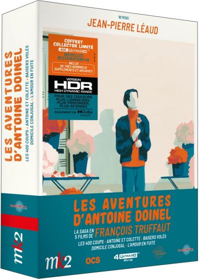 François Truffaut - Les Aventures d'Antoine Doinel 4K de François Truffaut - front cover