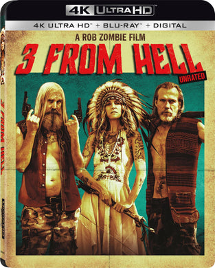 3 from Hell 4K (2019) de Rob Zombie - front cover