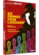 Carica l&#39;immagine nel visualizzatore di Gallery, Six femmes pour l&#39;assassin (1964) de Mario Bava - front cover
