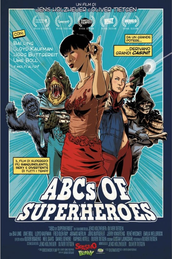 ABCs Of Superheroes (2015) de Jens Holzheuer, Oliver Tietgen - front cover