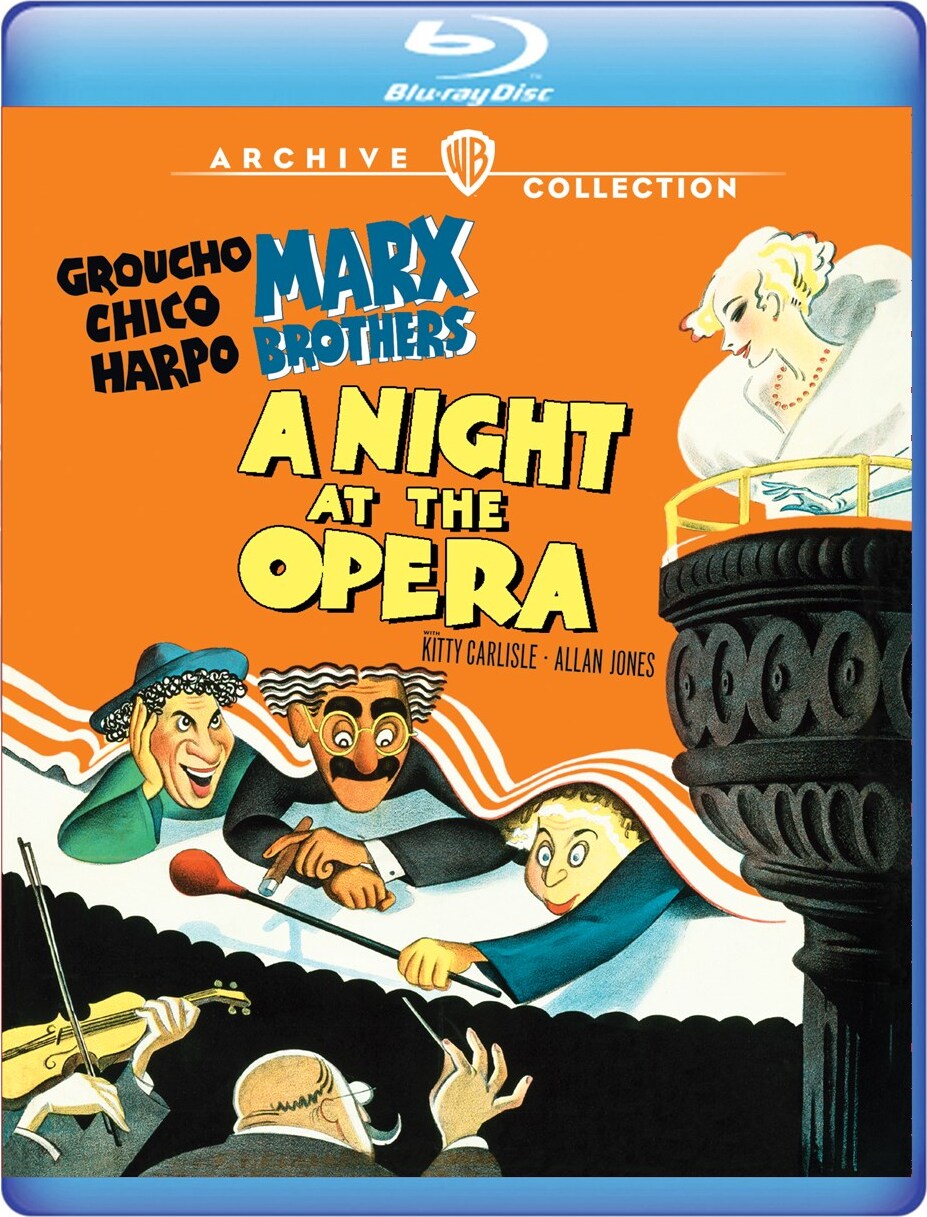 A Night at the Opera (1935) de Sam Wood - front cover