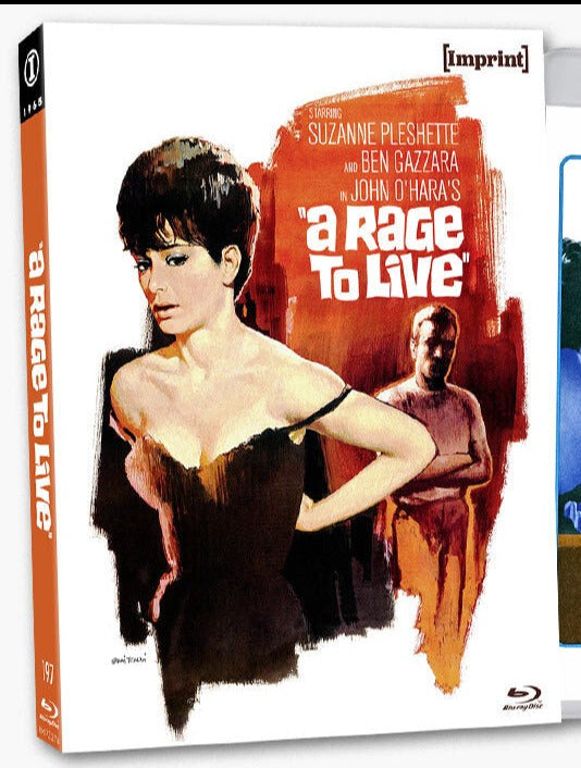 A Rage to Live (1965) de Walter Grauman - front cover