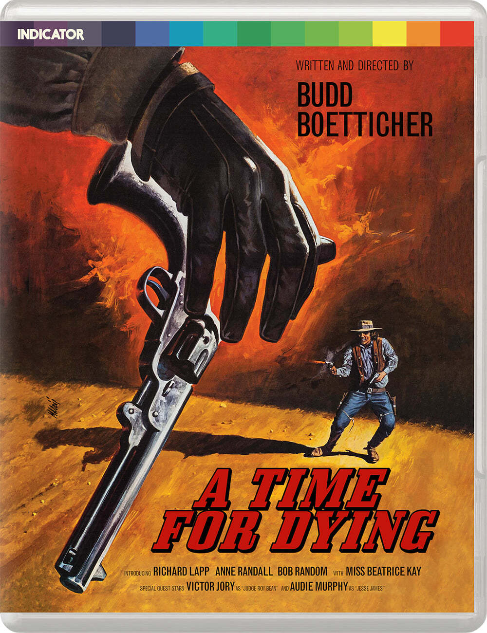 A Time for Dying (1969 de Budd Boetticher - front cover