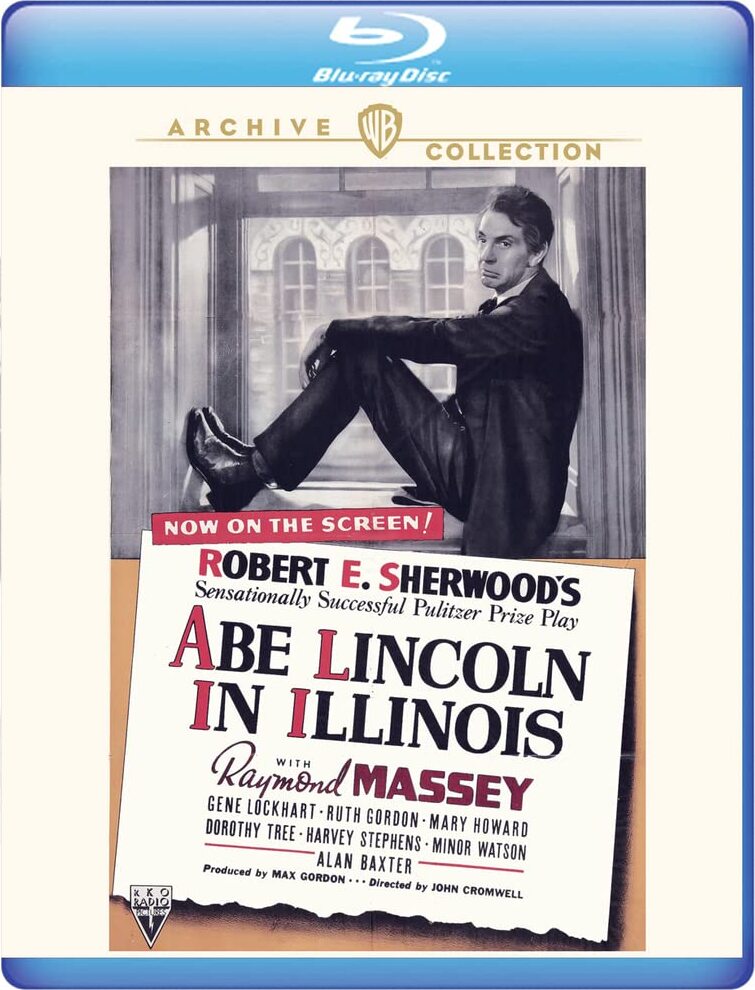Abe Lincoln in Illinois (1940) de John Cromwell - front cover