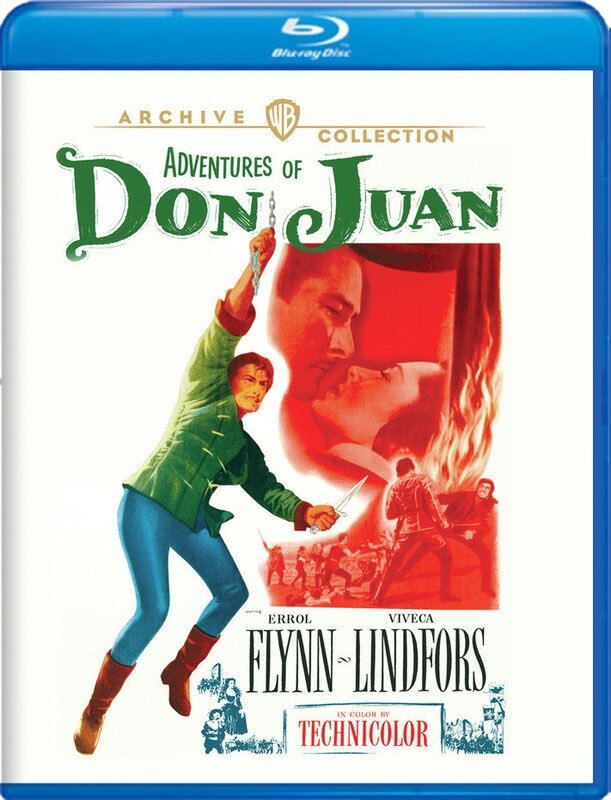Adventures of Don Juan (1948) de Vincent Sherman - front cover