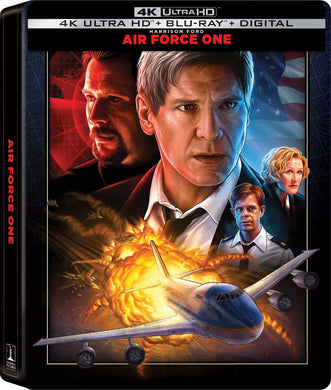 Air Force One 4K Steelbook (VF + STFR) (1997) de Wolfgang Petersen - front cover