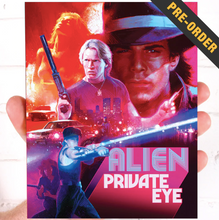 Load image into Gallery viewer, Alien Private Eye (avec fourreau) (1989) de Vik Rubenfeld - front cover
