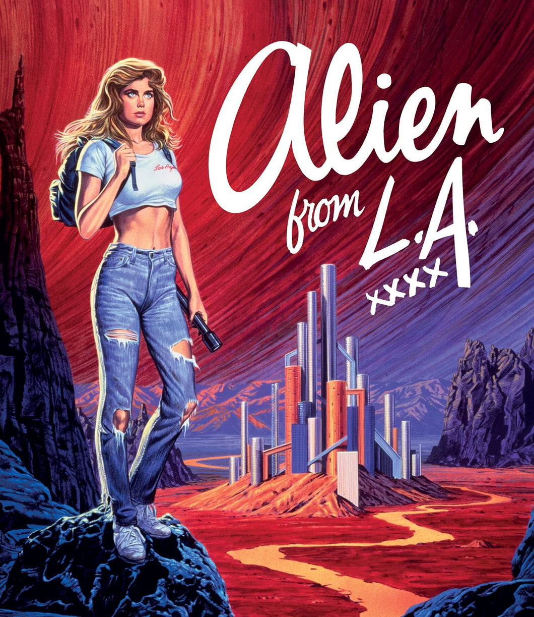 Alien from L.A. (1988) de Albert Pyun - front cover