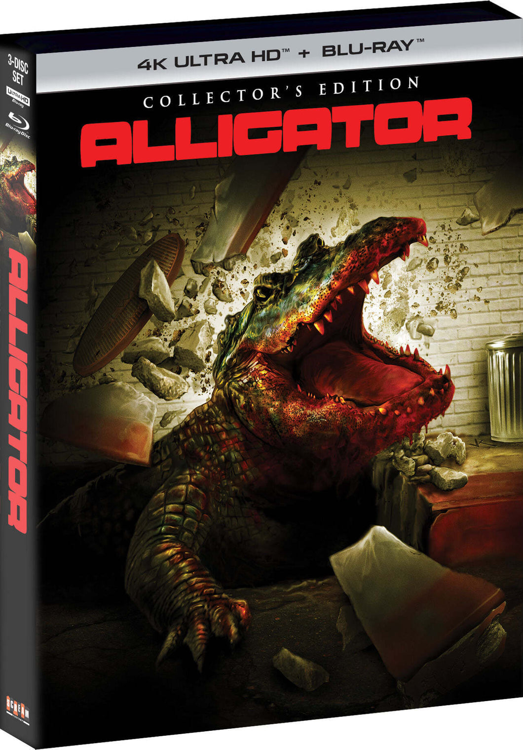 Alligator 4K (1980) de Lewis Teague - front cover