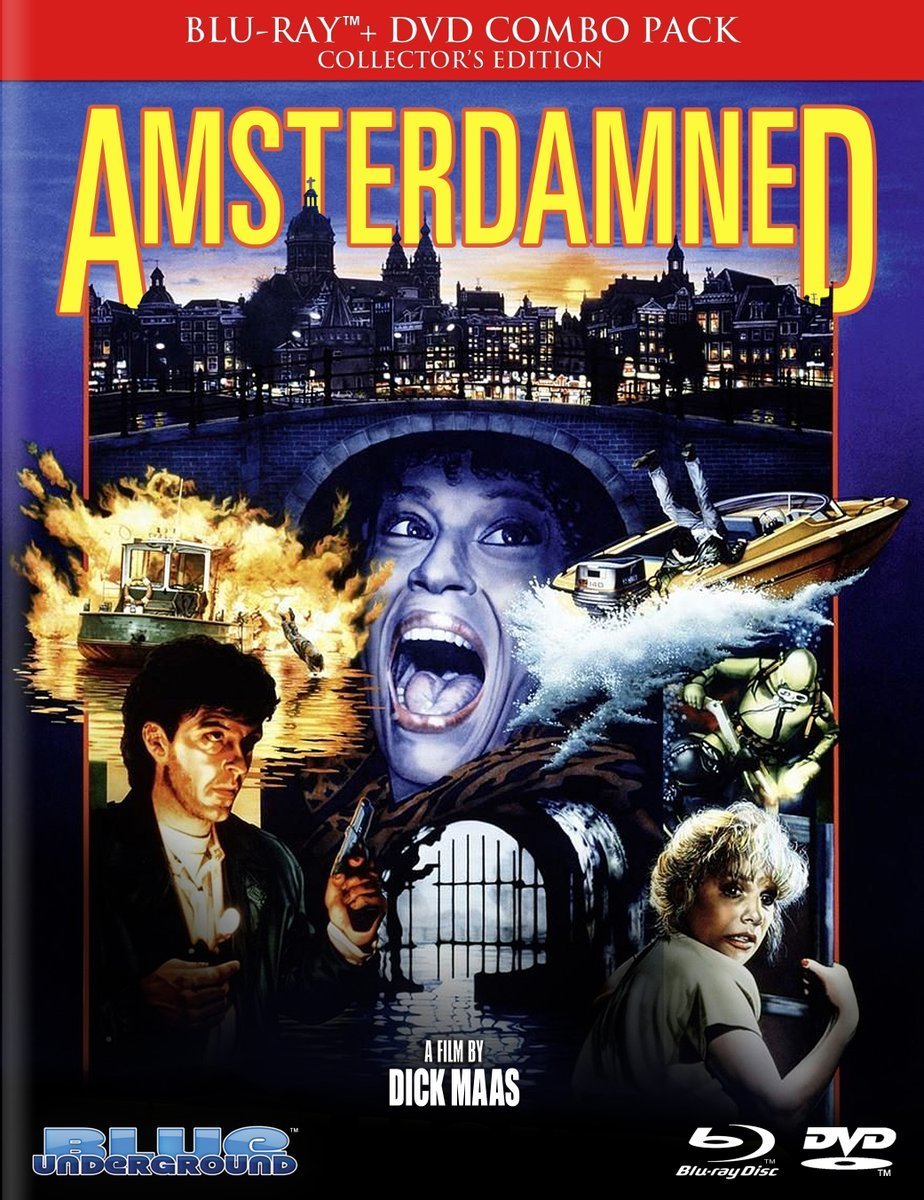 Amsterdamned (1988) de Dick Maas - front cover