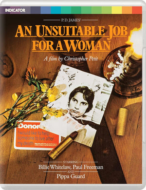 An Unsuitable Job for a Woman (1982) de Christopher Petit - front cover