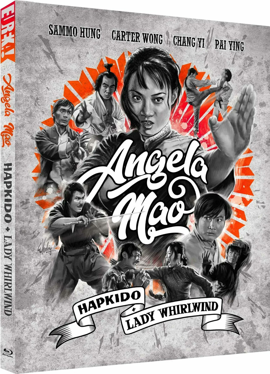 Angela Mao: Hapkido & Lady Whirlwind (1972) de Wong Fung - front cover