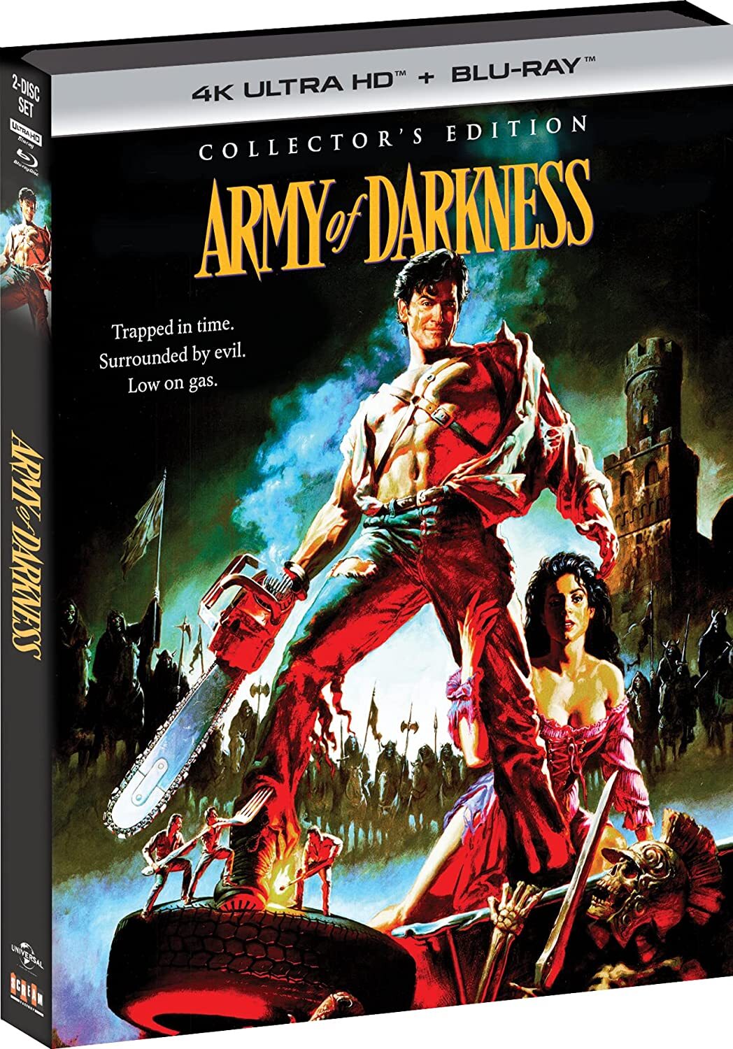Army of Darkness 4K (1992) de Sam Raimi - front cover