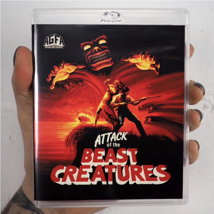 Attack of the Beast Creatures (1985) de Mike Stanley - front cover