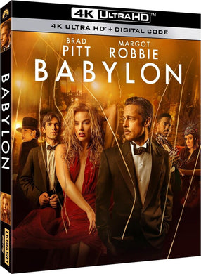 Babylon 4K (2022) de Damien Chazelle - front cover