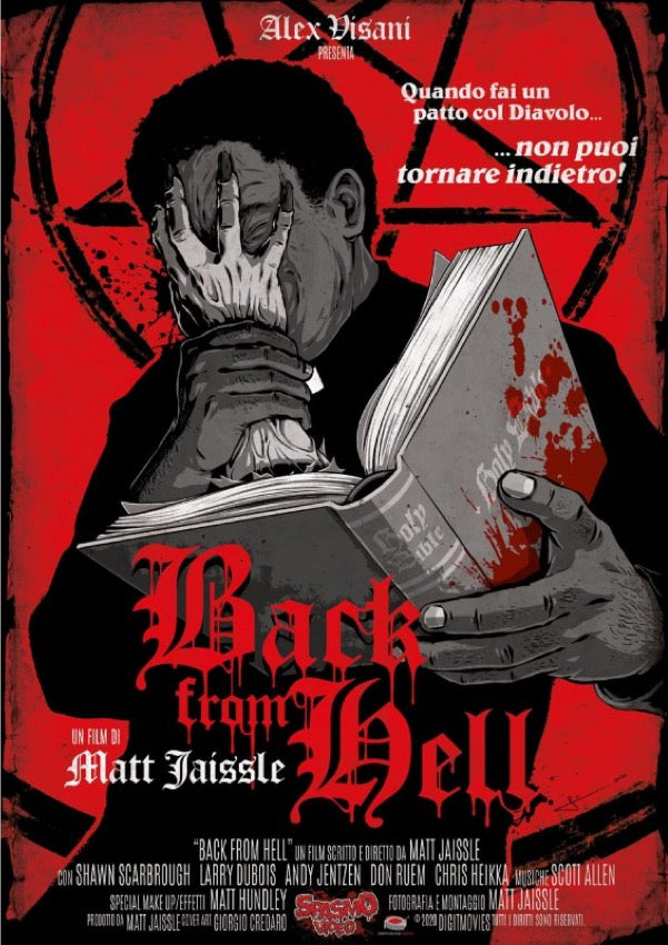 Back From Hell (1993) de Matt Jaissle - front cover