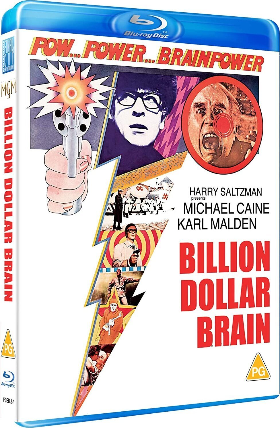 Billion Dollar Brain (1967) de Ken Russell - front cover