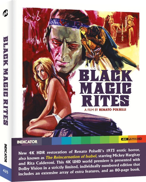 Black Magic Rites 4K (1973) de Renato Polselli - front cover