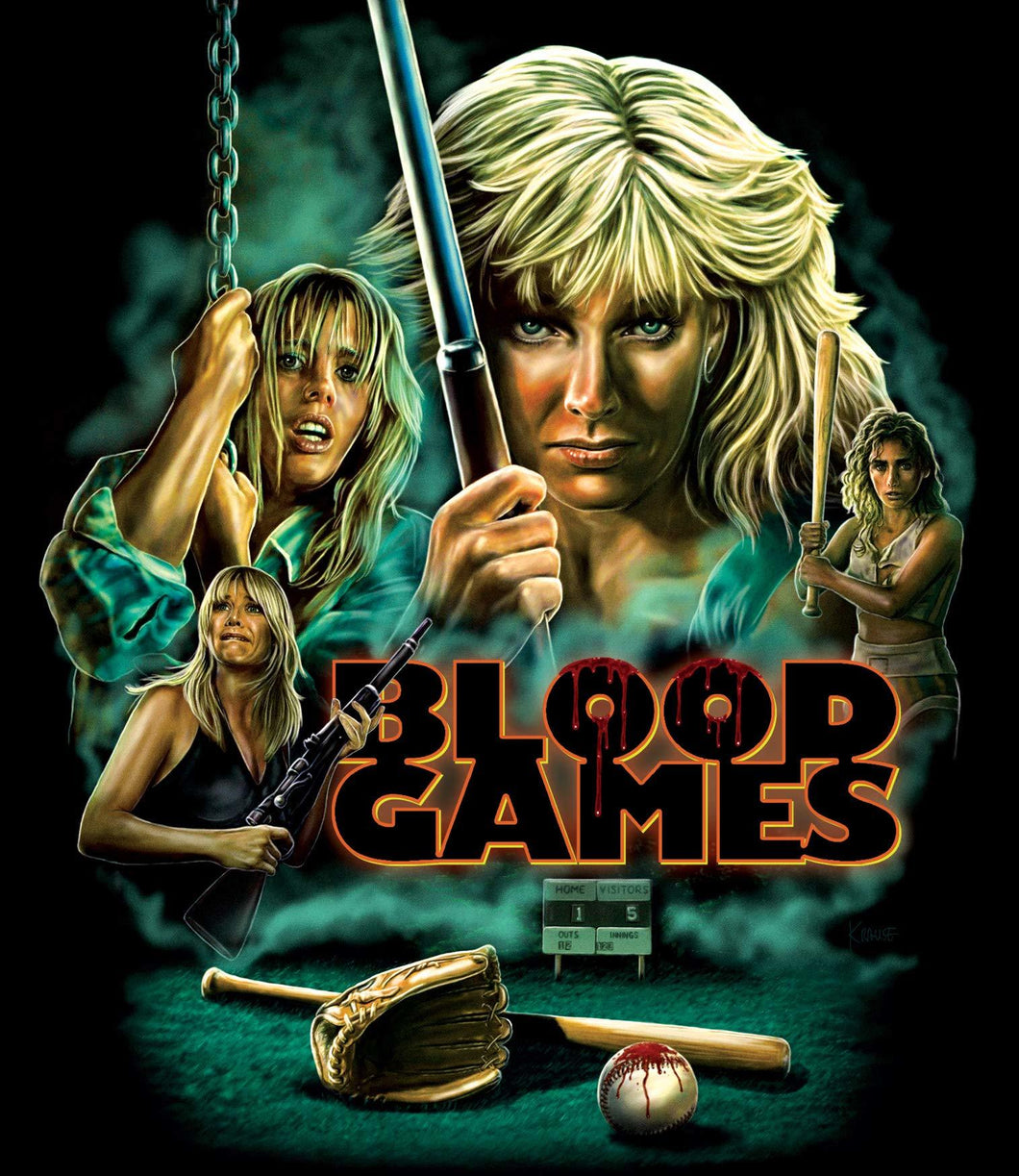 Blood Games (1990) de Tanya Rosenberg - front cover