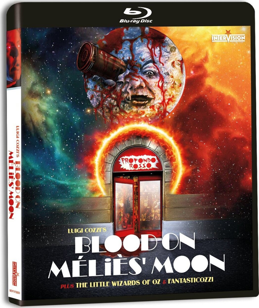 Blood on Melies' Moon (2016) de Luigi Cozzi - front cover
