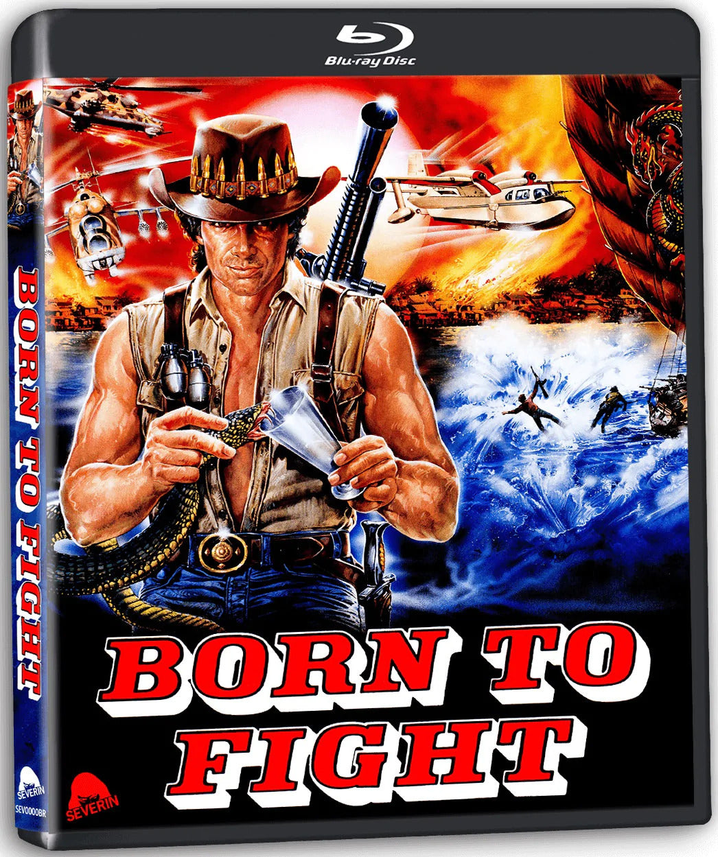 Born to Fight (1989) de Bruno Mattei - front cover
