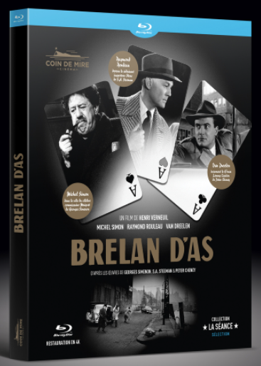 Brelan d'as (1952) de Henri Verneuil - front cover