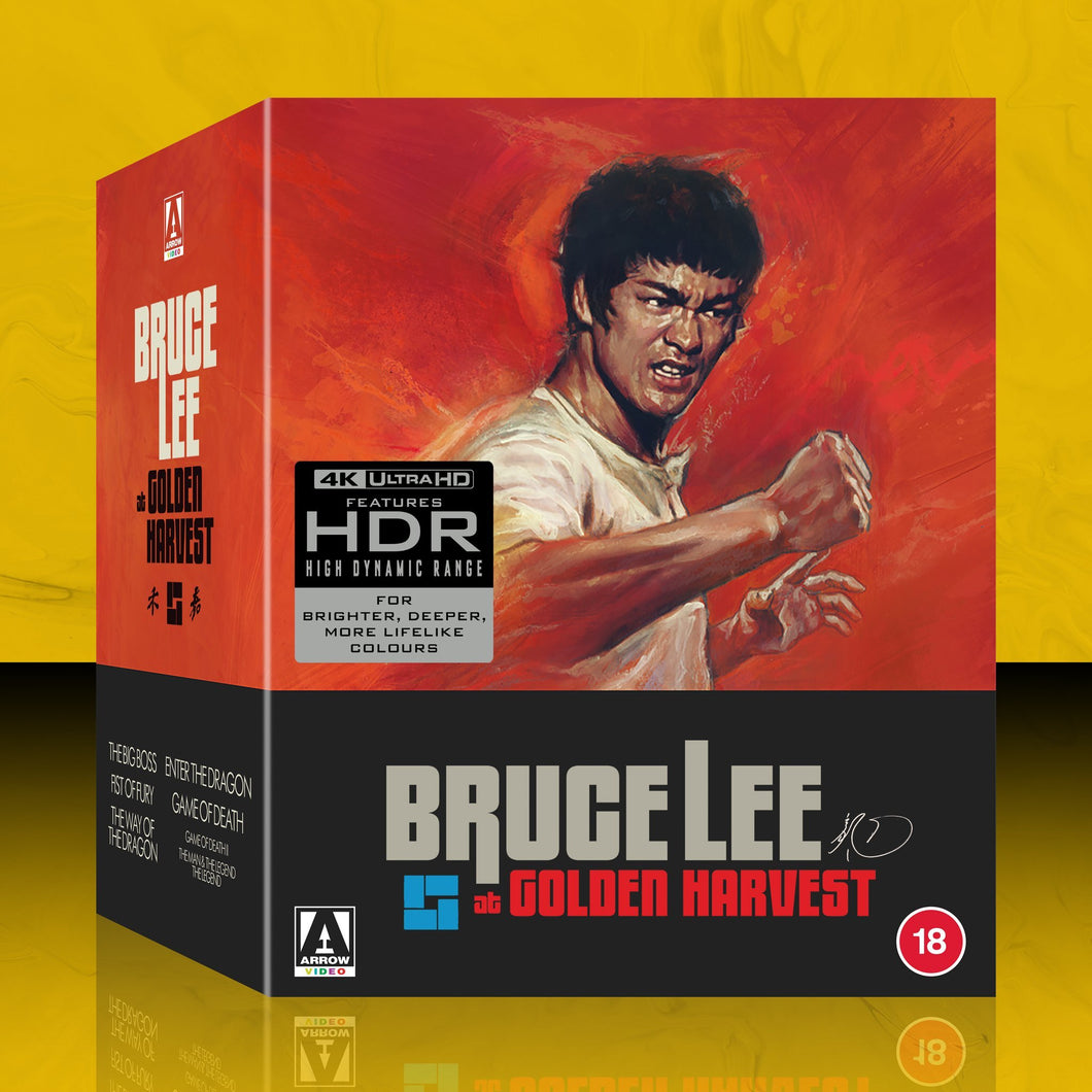 Coffret Bruce Lee at Golden Harvest 4K (1971-1981) - front cover