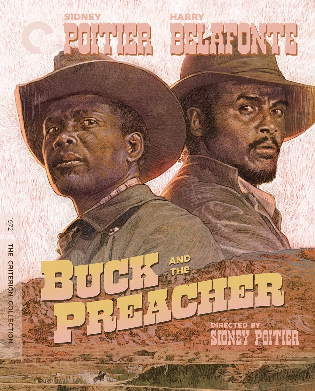 Buck and the Preacher (1972) de Sidney Poitier - front cover