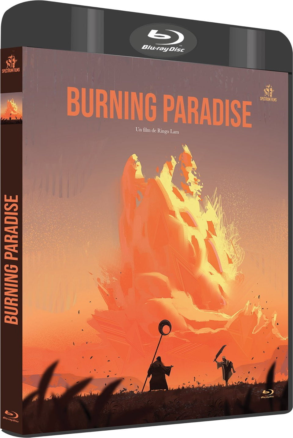 Burning Paradise (1994) de Ringo Lam - front cover