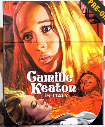 Camille Keaton in Italy - front cover
