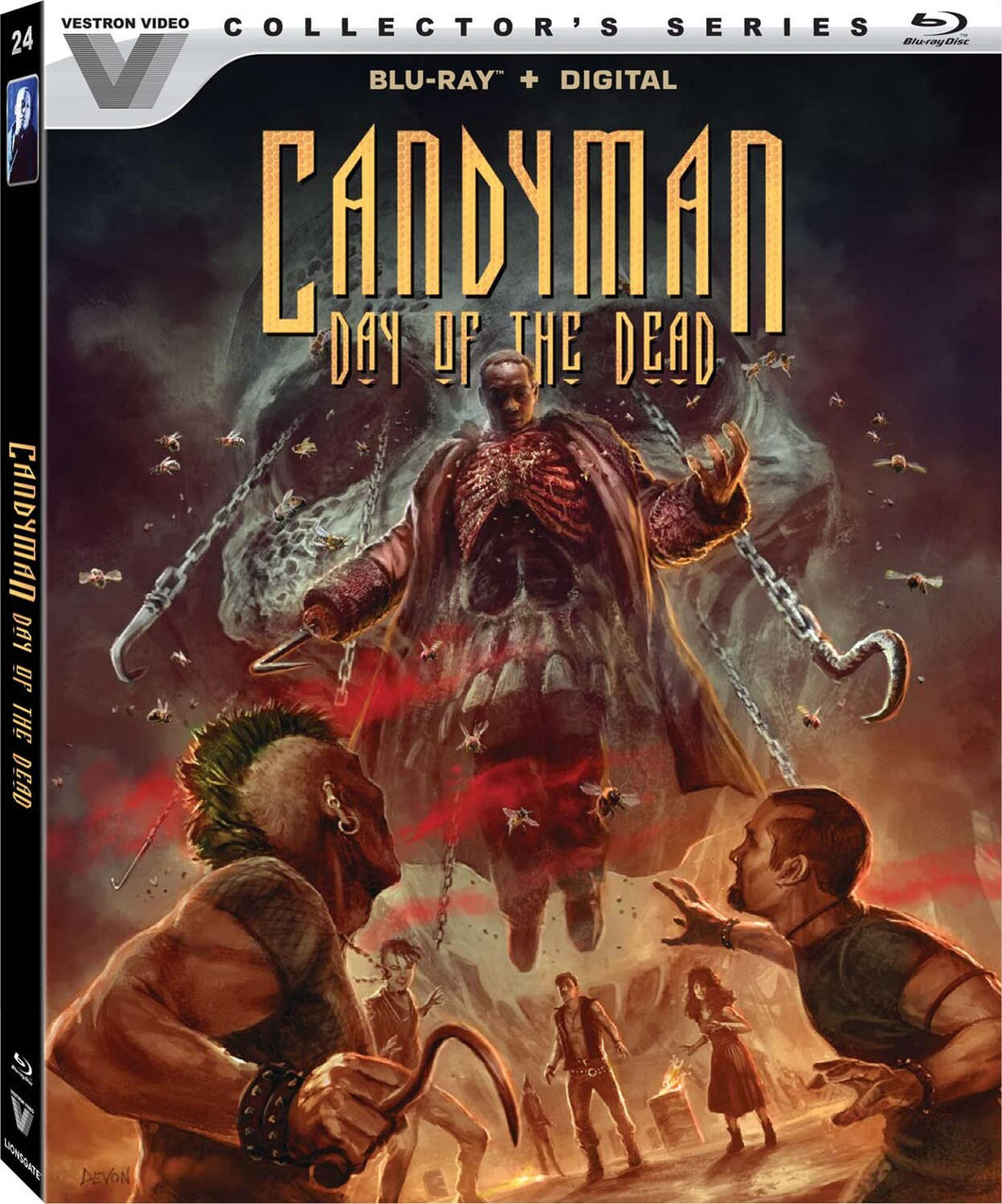 Candyman III: Day of the Dead (1999) de Turi Meyer - front cover