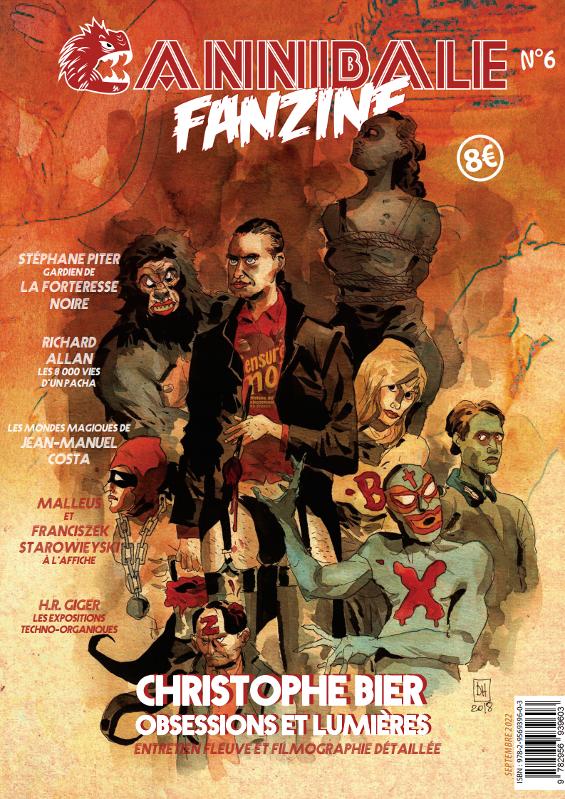 Cannibale Fanzine N°6 - Rencontre avec Christophe Bier - front cover