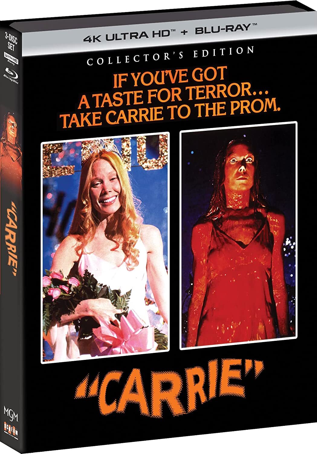 Carrie 4K (1976) de Brian De Palma - front cover