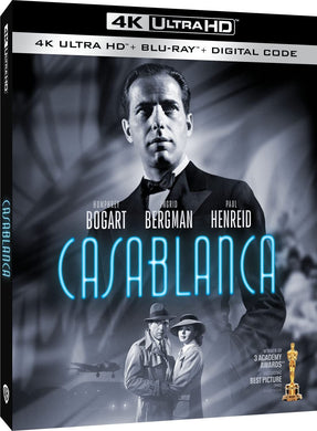 Casablanca 4K (1942) de Michael Curtiz - front cover