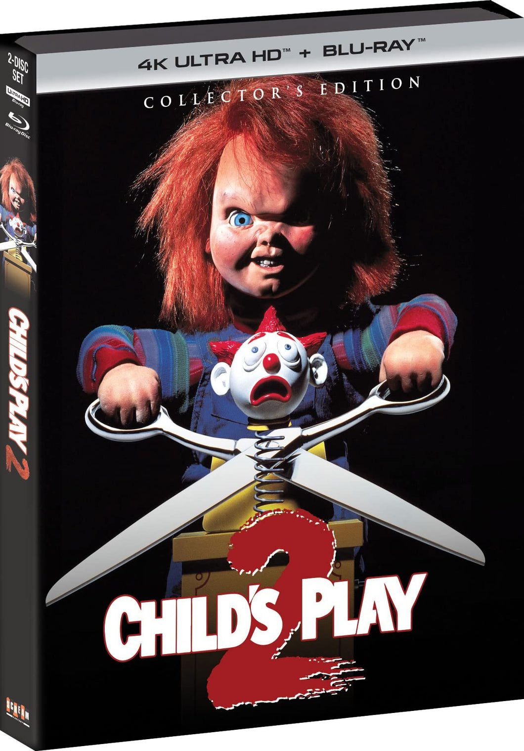 Child's Play 2 4K (1990) de John Lafia - front cover