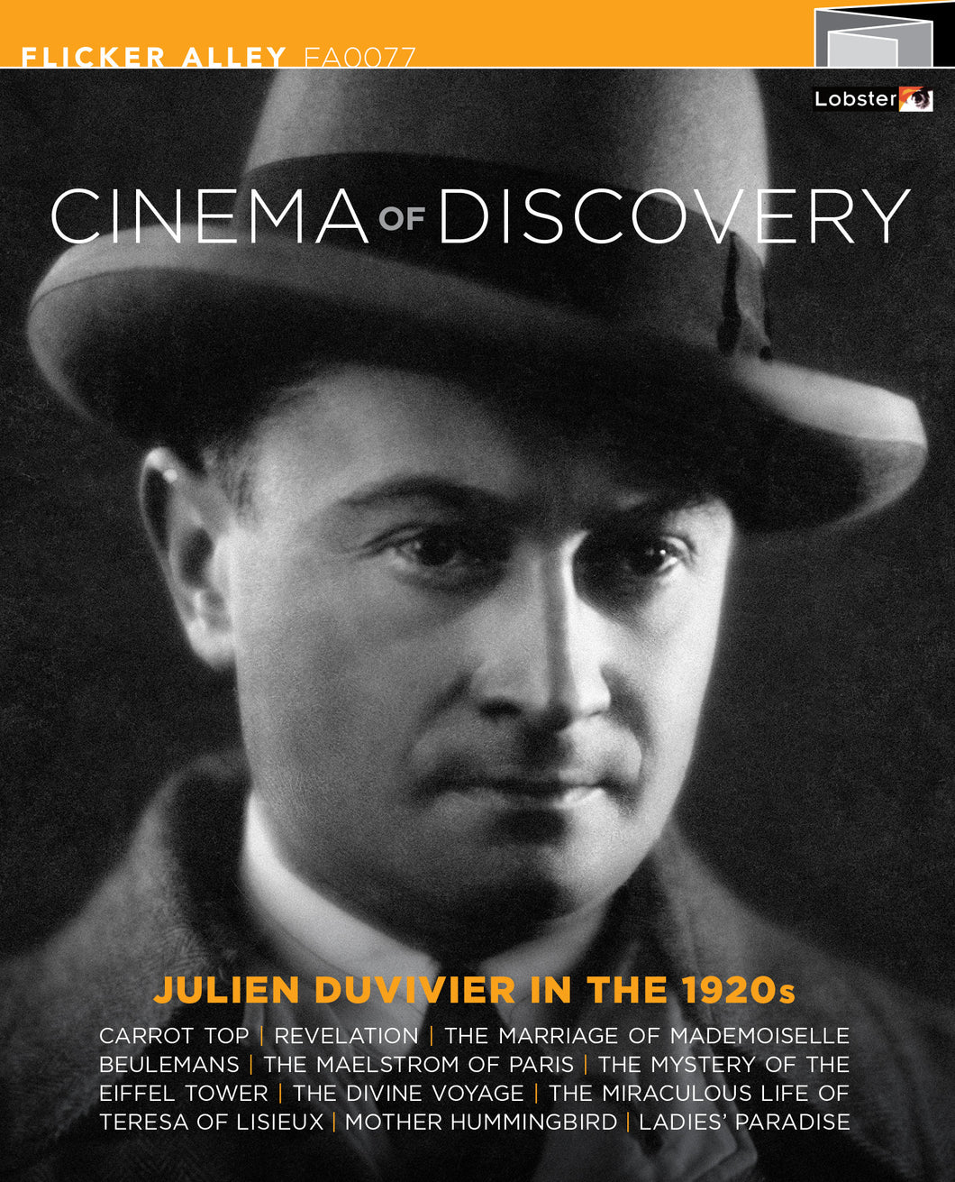 Cinema of Discovery: Julien Duvivier in the 1920s (1925-1930) - front cover
