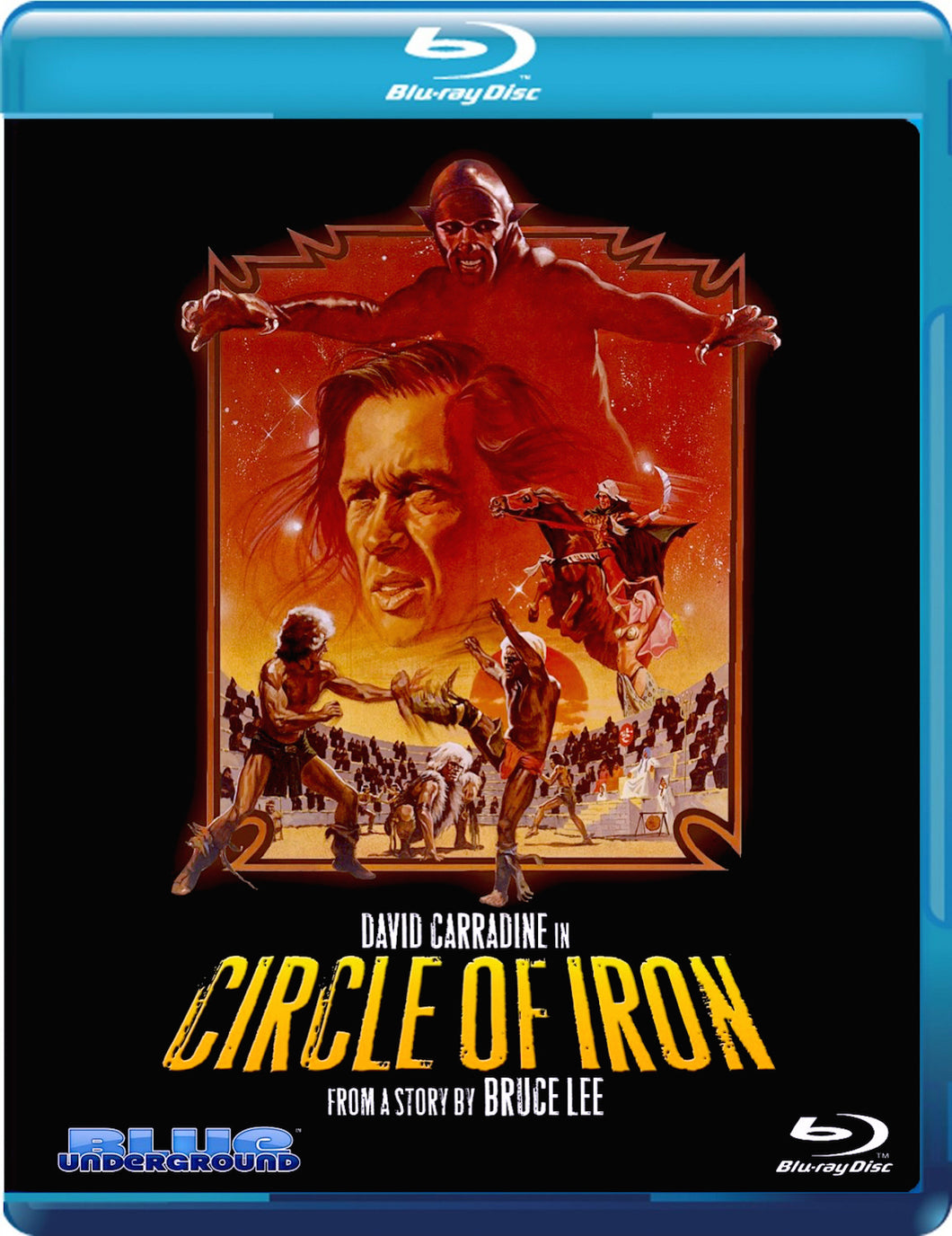 Le cercle de fer (Circle of Iron) (1978) de Richard Moore - front cover